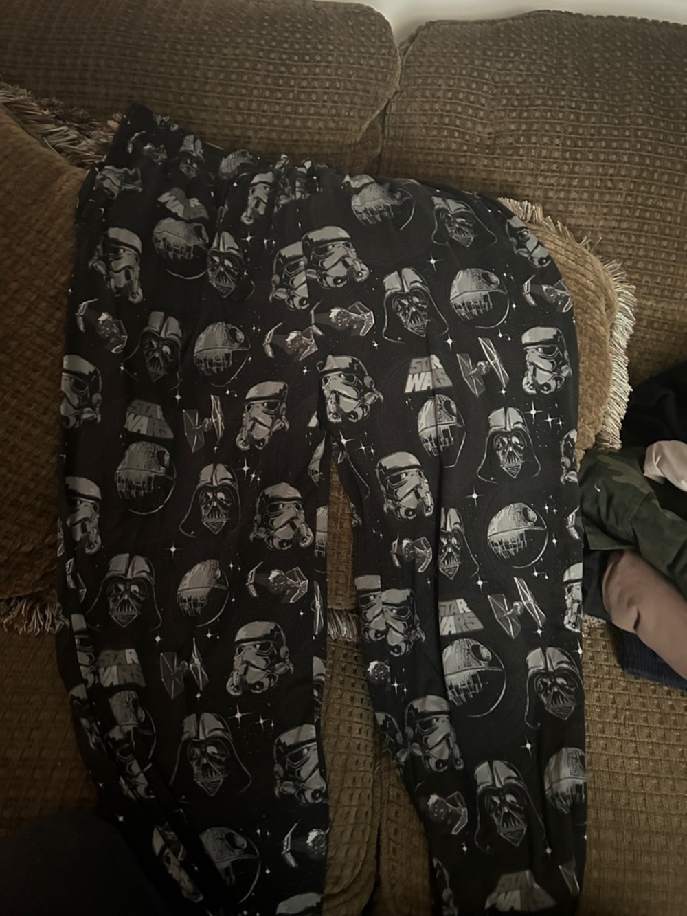 Star Wars Black and Gray Character Lounge Pants